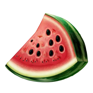 Watermelon Slice D PNG image