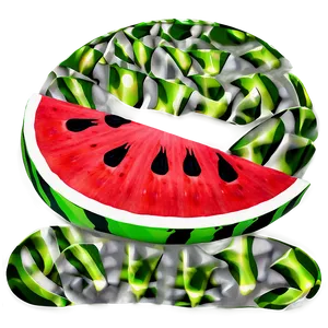 Watermelon Slice Silhouette PNG Nfb28 PNG