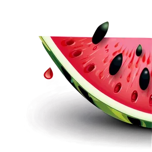Watermelon Slice Vector PNG 05232024 PNG
