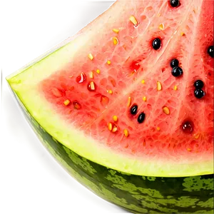 Watermelon Slice With Background PNG 06132024