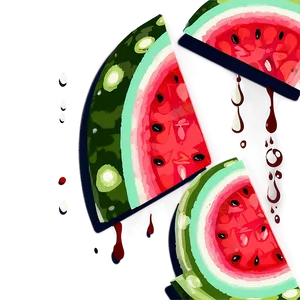 Watermelon Slice With Bite Png 06132024 PNG image