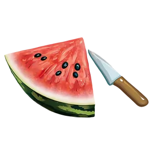 Watermelon Slice With Bite Png Ict PNG image