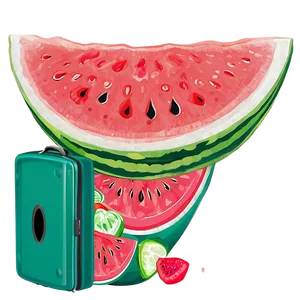 Watermelon Summer Png Hrs PNG image