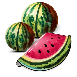 Watermelon Summer Vibes PNG 06252024