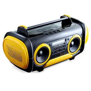 Waterproof Boombox Png 05242024 PNG image