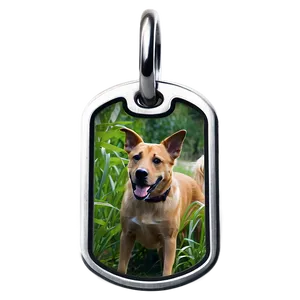 Waterproof Dog Tag PNG Lvs