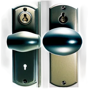 Waterproof Doorknob PNG 61