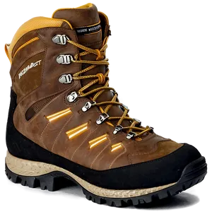 Waterproof Hiking Boot Png Yfj PNG image