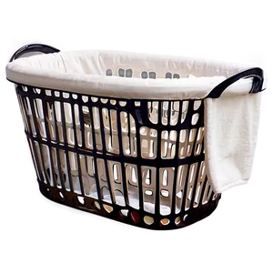 Waterproof Lining Laundry Basket Png 06132024 PNG image