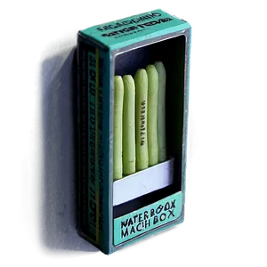 Waterproof Matchbox PNG Gpe