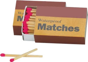 Waterproof Matches Packand Loose PNG image