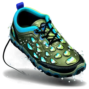 Waterproof Sneakers PNG 05242024