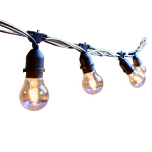 Waterproof String Lights Png 06212024 PNG image