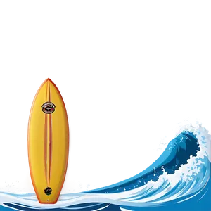 Wave And Surfboard Png 87 PNG image