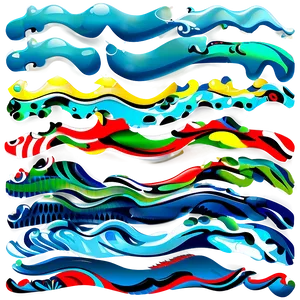 Wave Pattern Clipart Png 06272024 PNG image