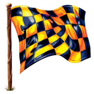 Waving Checkered Flag Clipart Png 20 PNG image
