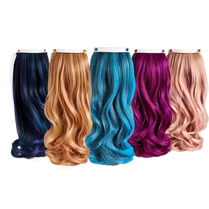 Wavy Curtain Bangs PNG Fne46 PNG
