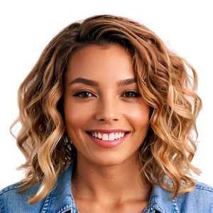 Wavy Hair Transformation PNG Xqa