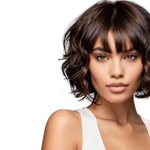 Wavy Shag Haircut PNG 22 PNG