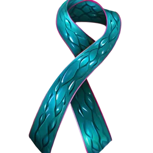 Wavy Teal Ribbon Illustration PNG 88 PNG