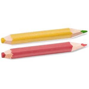 Wax Based Colored Pencils Png 06212024 PNG image