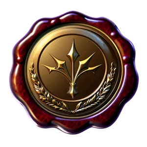 Wax Seal Emblem PNG 06132024