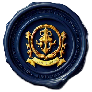 Wax Seal Emblem PNG Ylw
