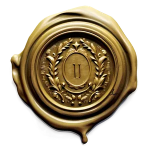 Wax Seal Stamp Design PNG 06132024 PNG