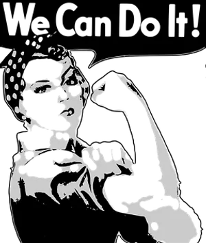 We Can Do It Feminist Icon Art
