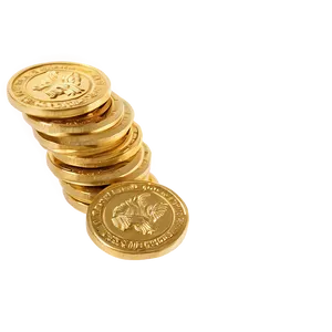 Wealth Gold Pile Png 06272024 PNG image