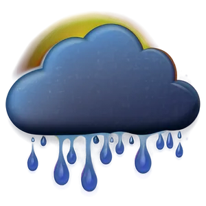 Weather Cloud Emoji Png 06272024 PNG image