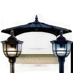 Weather Resistant Light Post PNG Fyu