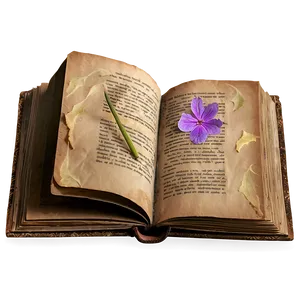 Weathered Book Page Png Iek PNG image