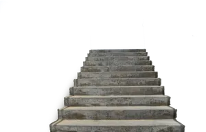 Weathered Concrete Staircase PNG image