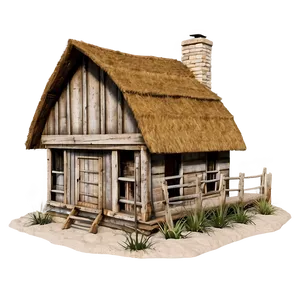 Weathered Cottage By The Sea Png 21 PNG image