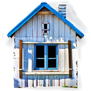 Weathered Cottage By The Sea PNG Iao PNG