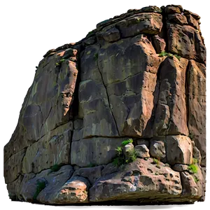 Weathered Mesa Rock PNG Whl42 PNG