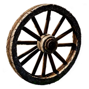 Weathered Wagon Wheel Look PNG Foe29 PNG