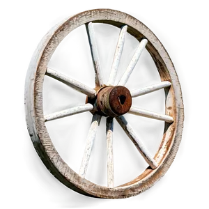 Weathered Wagon Wheel Look PNG Ylx87 PNG