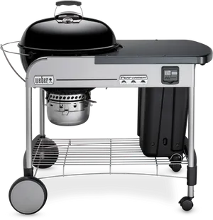 Weber Performer Charcoal Grill PNG image