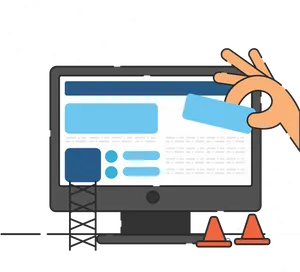 Website Construction Concept