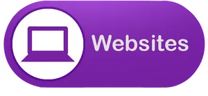 Websites Button Icon PNG image