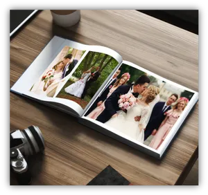 Wedding Album Memories PNG image