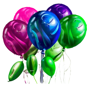Wedding Balloons PNG Vdj15