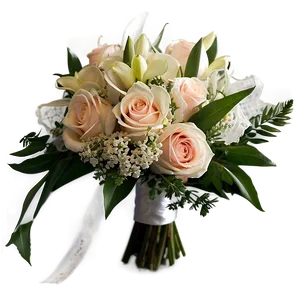 Wedding Bouquet D PNG image