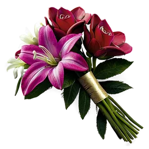 Wedding Bouquet PNG 04292024