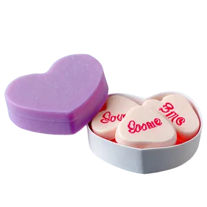Wedding Candy Hearts PNG 24