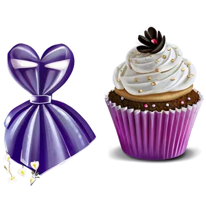 Wedding Cupcake PNG 83