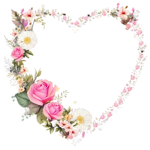 Wedding Cute Frame PNG Bfo67 PNG