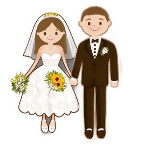 Wedding Doodle PNG 76